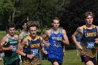 XC Wheaton & Babson  Wheaton College Men’s Cross Country compete at the 9th Annual Wheaton & Babson Season Opener on the Mark Coogan Course at Highland Park in Attleboro, Mass. - Photo By: KEITH NORDSTROM : Wheaton, XC, Cross Country, 9th Annual Wheaton & Babson Season Opener